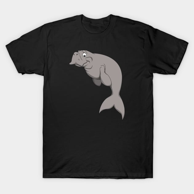 Dugong T-Shirt by Wickedcartoons